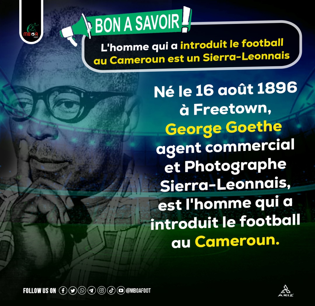 L’homme qui a introduit le football au Cameroun